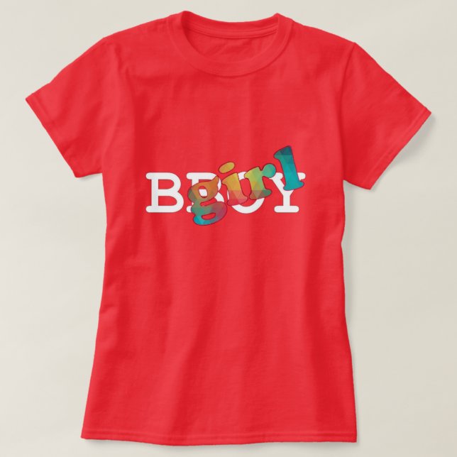 T-shirt BGirl (Design devant)