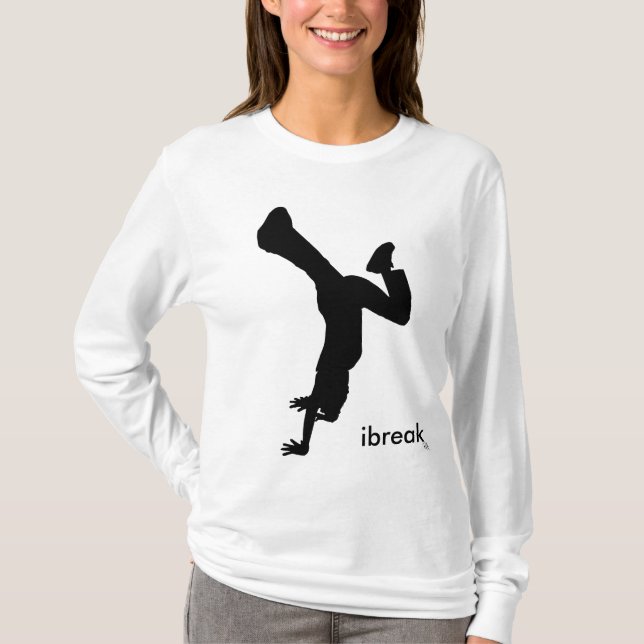 T-shirt Bgirl d'ibreak (Devant)