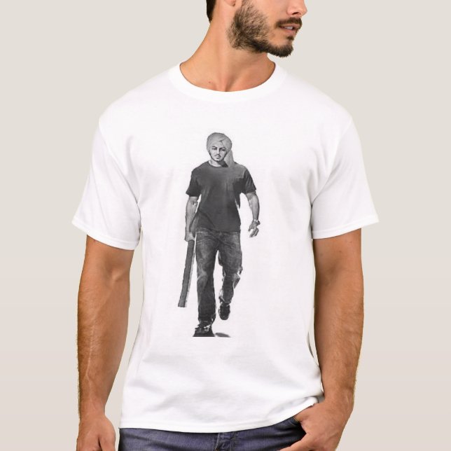 T-shirt Bhagat Singh (Devant)