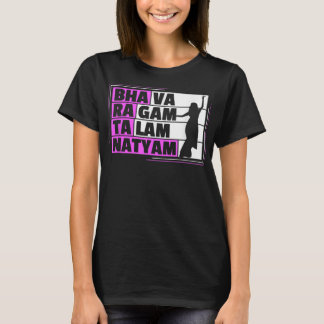 T-shirt Bharatanatyam Design for a Bharatanatyam Dancer
