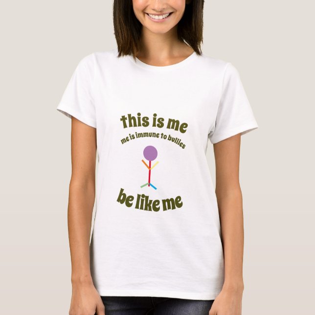 T-shirt BHC- Soyez comme moi (Devant)