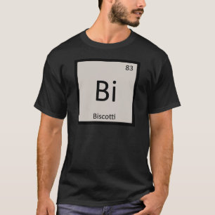 T-shirt Bi - Biscotti Chimie Tableau Périodique