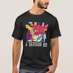 T-shirt Bi Capteur Sur Fierté Bisexuelle Arc-en-ciel Bisex