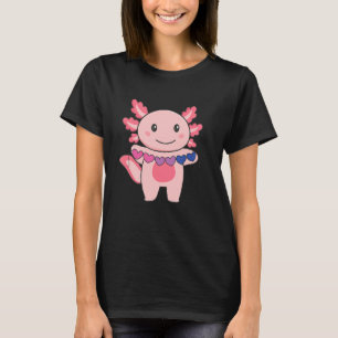 T-shirt Bi Drapeau Non Fierté De Genre Lgbtq Axolotl