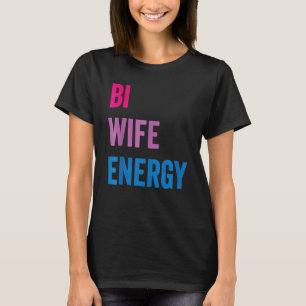 T-shirt Bi Femme Énergie Lgbtq Soutien Lgbt Femme Respect