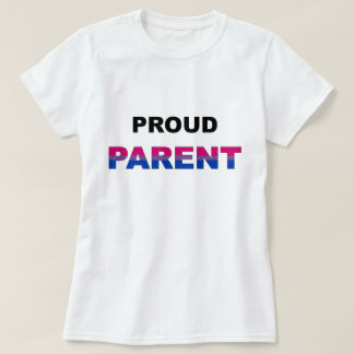 T-shirt Bi fier LGBT de parent