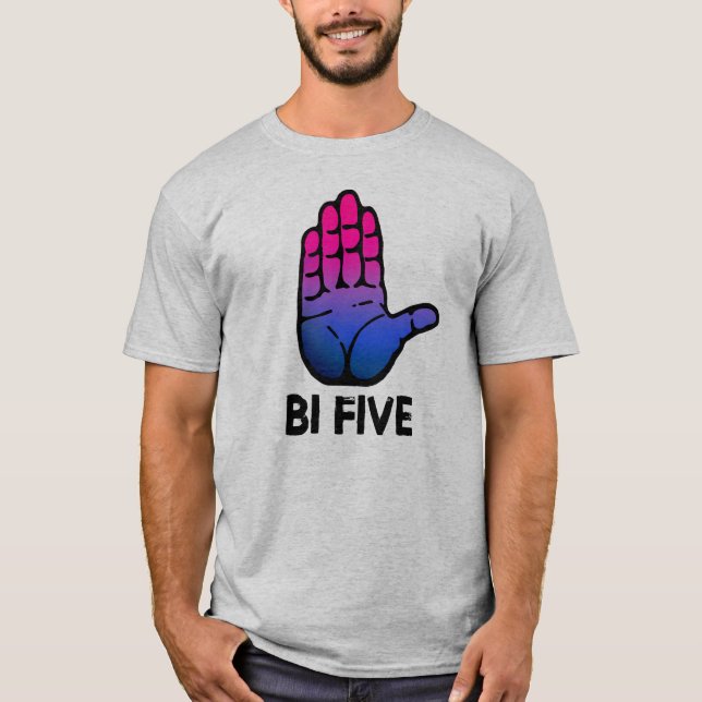 T-shirt Bi Five High Five (Devant)
