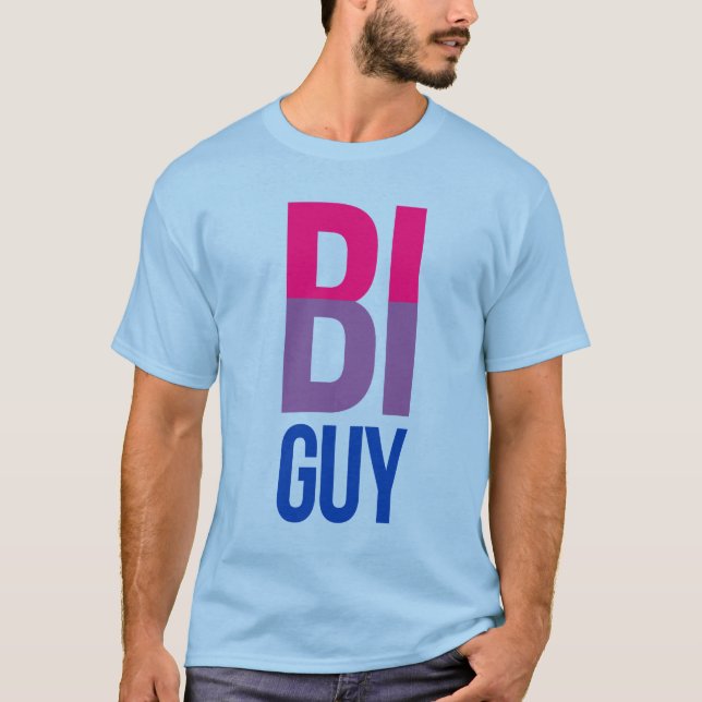 T-shirt Bi mec (Devant)