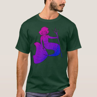 T-shirt Bi mermaid