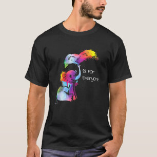 T-shirt Bi Pour Tout Le Monde Rainbow Bi Pride Bisexual Pr