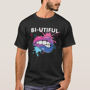 T-shirt Bi Utile Bisexuel Rainbow Pride Bisexualité LGBTQ
