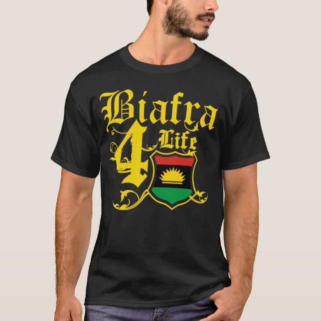 T-shirt Biafra 4 Vie Ndigbo (Devant)