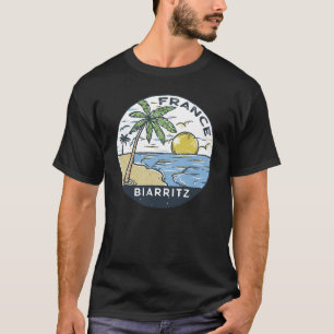 T-shirt Biarritz France Vintage