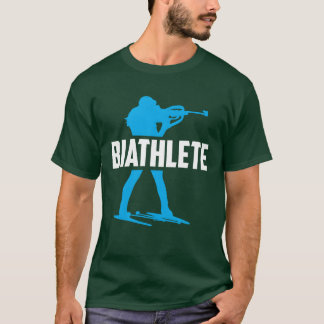 T-shirt Biathlète Biathlons Biathlon Sports ami