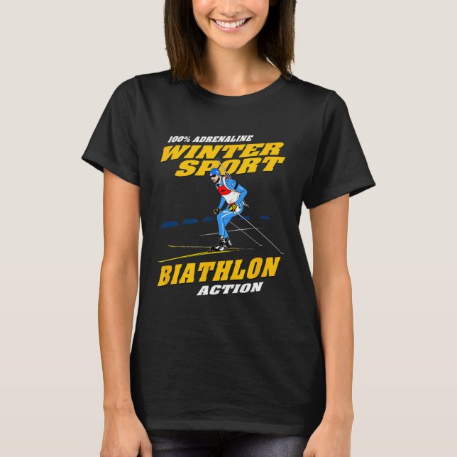 T-shirt Biathlon 5 (Devant)