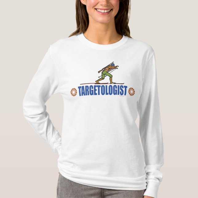 T-shirt Biathlon de ski de neige (Devant)