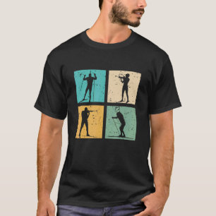 T-shirt Biathlon Ski de fond Ski de fond Biathlète Sk