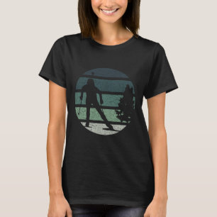 T-shirt Biathlon Ski Hiver Sports Rétro Vintage 1