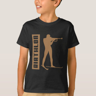 T-shirt Biathlon Ski Ski Sports d'hiver Ski de fond