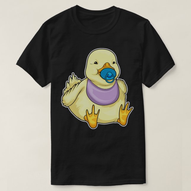 T-shirt Bib de pacificateur de canard (Design devant)