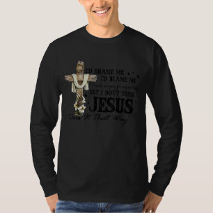 T-shirt Bible chrétienne inspirée croisée