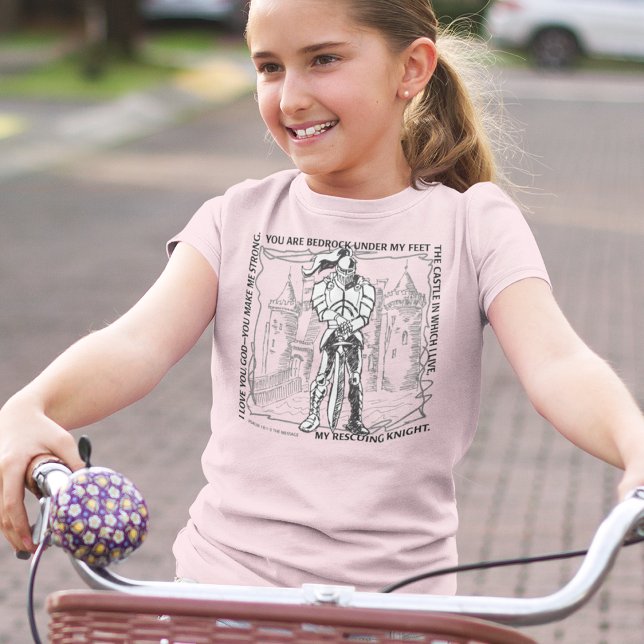 T-Shirt BIBLE CINDERELLA BEDROCK, CHÂTEAU, CHEVALIER SECOU (Créateur téléchargé)