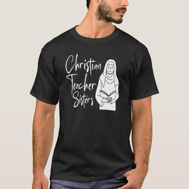 T-shirt Bible Study Nun Christianity   Theology Christian  (Devant)