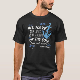 T-shirt Bible verse Hebrews 6:19