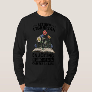 T-shirt Bibliothécaire À La Retraite Bénéficiant D'Un Tout