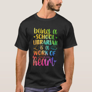 T-shirt Bibliothécaire De L'École Travail Du Travailleur D
