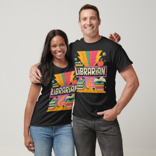 T-shirt Bibliothécaire de l'enseignant