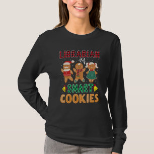 T-shirt Bibliothécaire des Smart Cookies Gingerbread Chris