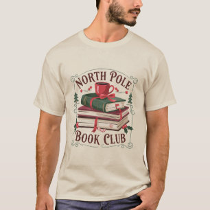 T-shirt Bibliothécaire du Club de Lecture de Livre du Pôle