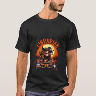 T-shirt Bibliothécaire Femme Costume de Travail Sorcière G