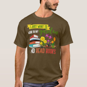 T-shirt Bibliothécaire Jardin de lecture Jardin de cadeaux