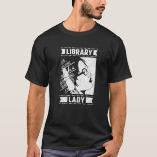 T-shirt Bibliothécaire Lady