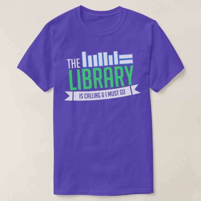 T-shirt Bibliothécaire Librairie Livres 3 (Design devant)