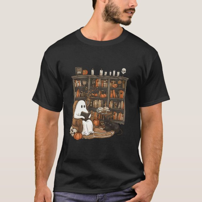 T-shirt Bibliothécaire Rétro Étagère Enseignant Boujee Cha (Devant)