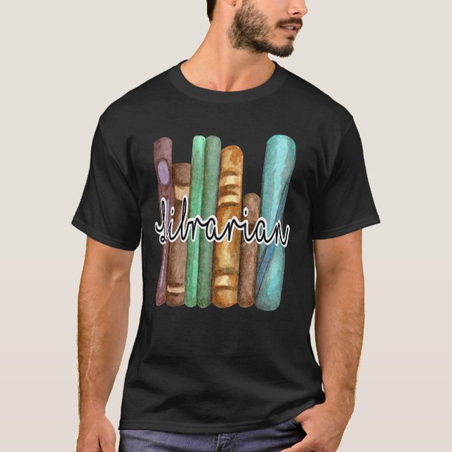 T-shirt Bibliothécaire Tee (Devant)