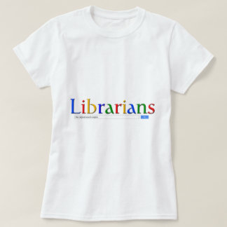 T-shirt bibliothécaires le moteur de recherche original