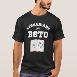 T-shirt Bibliothécaires pour Beto O'rourke gouverneur du T