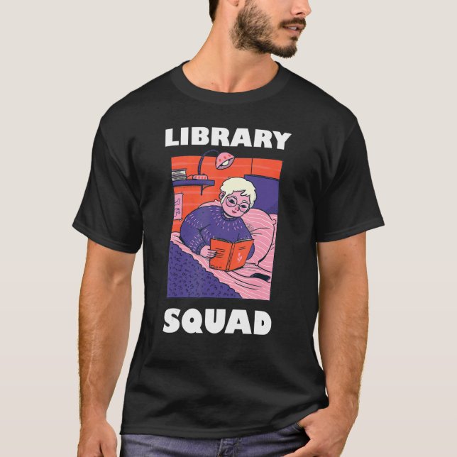 T-shirt Bibliothèque (Devant)
