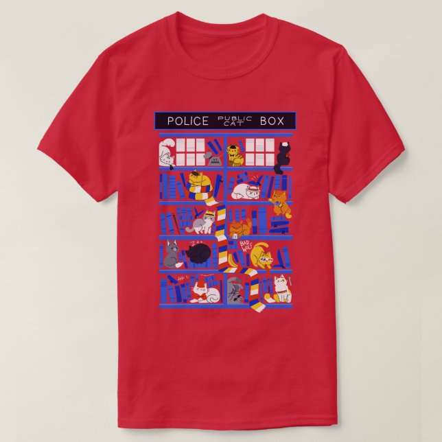 T-shirt Bibliothèque (Design devant)