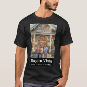 T-shirt Bibliothèque Bayou Vista – Collection Southern Psy
