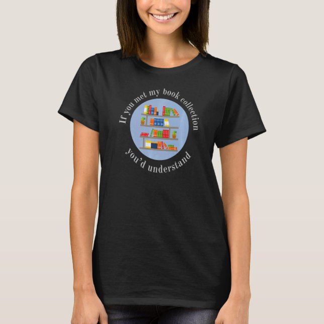 T-shirt Bibliothèque de livres Squad Anglais Enseignant Sc (Devant)