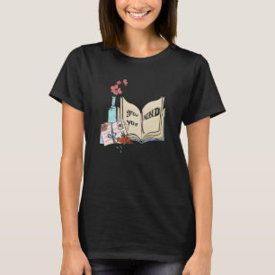 T-shirt Bibliothèque de livres vintages Augmentez votre es