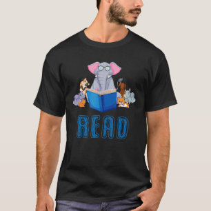 T-shirt Bibliothèque des enseignants Lire le livre Club Pi