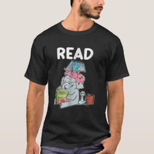 T-shirt Bibliothèque des enseignants Lire le livre Club Pi