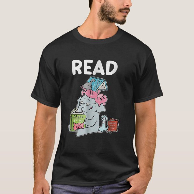 T-shirt Bibliothèque des enseignants Lire le livre Club Pi (Devant)