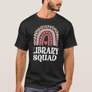 T-shirt Bibliothèque Équipe Bibliothécaire Professeur Arc-